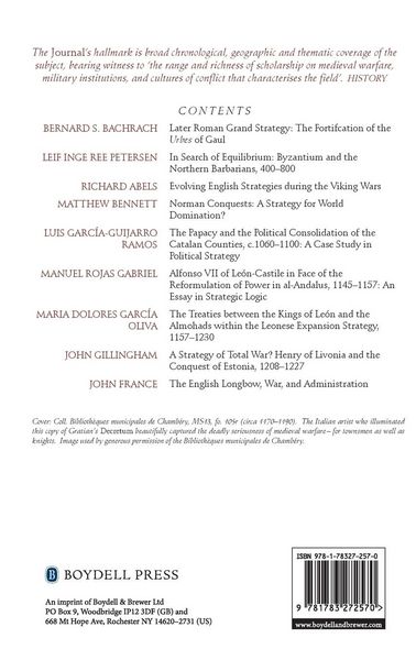 Produktbild: Journal of Medieval Military History