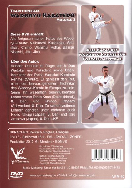 Produktbild: Traditionelles Wadoryu Karate-Do Vol.2 A