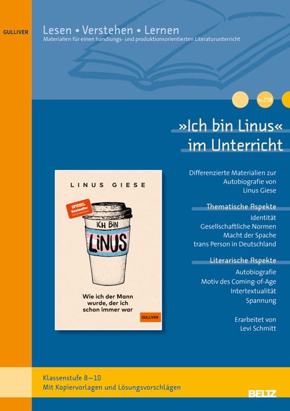 Produktbild: &raquo;Ich bin Linus&laquo; im Unterricht