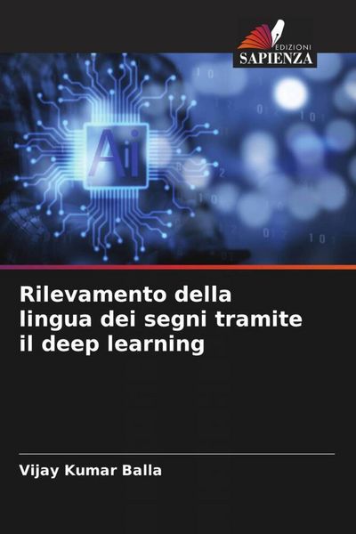 Produktbild: Rilevamento della lingua dei segni tramite il deep learning