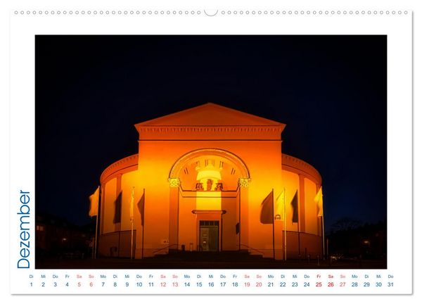Produktbild: Blickfang Darmstadt! (Wandkalender 2026 DIN A2 quer), CALVENDO Monatskalender