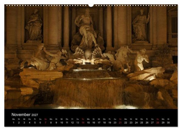 Produktbild: Vade mecum Romam - Geh mit mir nach Rom (hochwertiger Premium Wandkalender 2027 DIN A2 quer), Kunstdruck in Hochglanz
