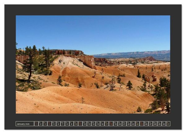 Produktbild: Hiking on the Colorado Plateau (Wall Calendar 2026 DIN A4 landscape), CALVENDO 12 Month Wall Calendar