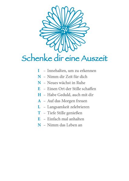 Produktbild: Der stille Zauber des Innehaltens