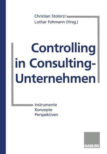 Produktbild: Controlling in Consulting-Unternehmen