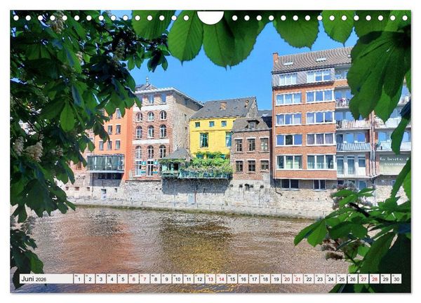 Produktbild: Namur - Hauptstadt der Wallonie (Wandkalender 2026 DIN A4 quer), CALVENDO Monatskalender