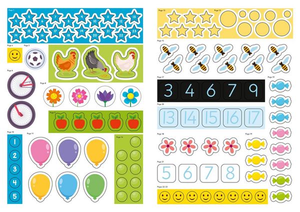 Produktbild: Ready for school: maths Sticker Book Ages 4-5