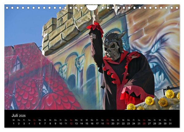 Produktbild: Jahrmarkt 2026 (Wandkalender 2026 DIN A4 quer), CALVENDO Monatskalender
