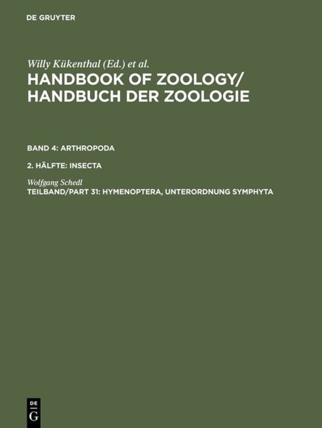 Produktbild: Hymenoptera, Unterordnung Symphyta