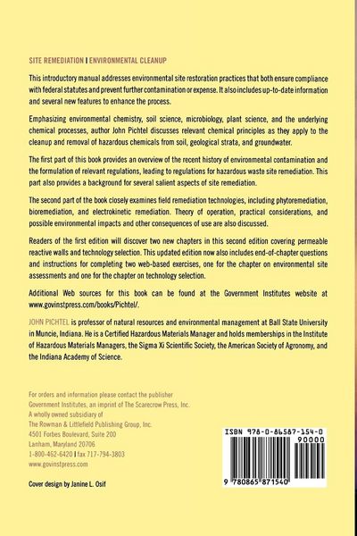 Produktbild: Fundamentals of Site Remediation