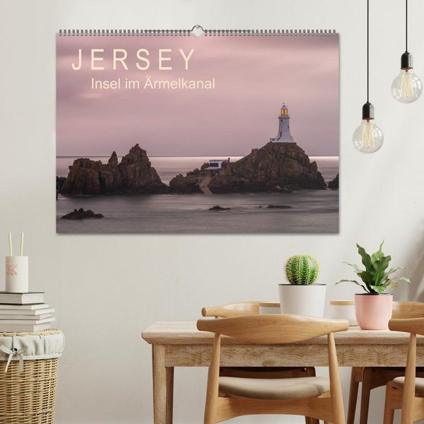 Produktbild: Jersey - Insel im &Auml;rmelkanal (Wandkalender 2026 DIN A2 quer), CALVENDO Monatskalender