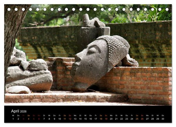 Produktbild: Erlebe Thailand (Tischkalender 2026 DIN A5 quer), CALVENDO Monatskalender