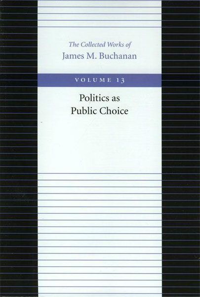 Produktbild: Politics as Public Choice