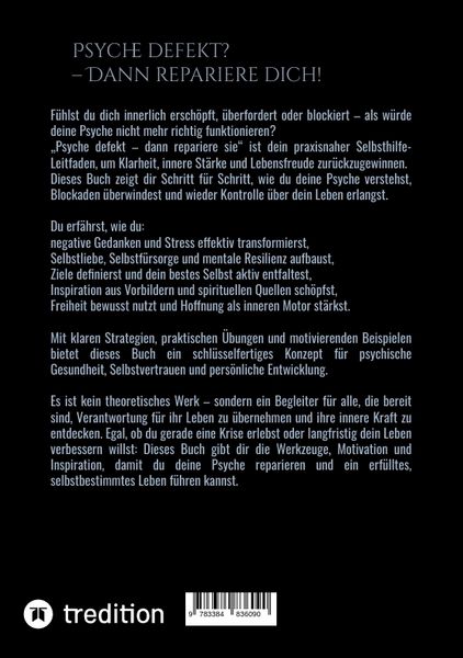 Produktbild: Psyche defekt? - Dann repariere dich!