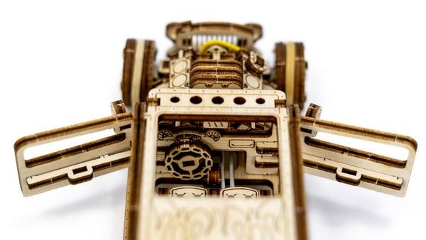 Produktbild: Revell Holz Tiny Adventures - Hot Rod Automodell Bausatz