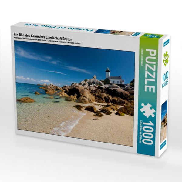 CALVENDO Puzzle Ein Bild des Kalenders Landschaft Breton | 1000 Teile Lege-Größe 64x48cm Foto-Puzzle für glückliche Stunden
