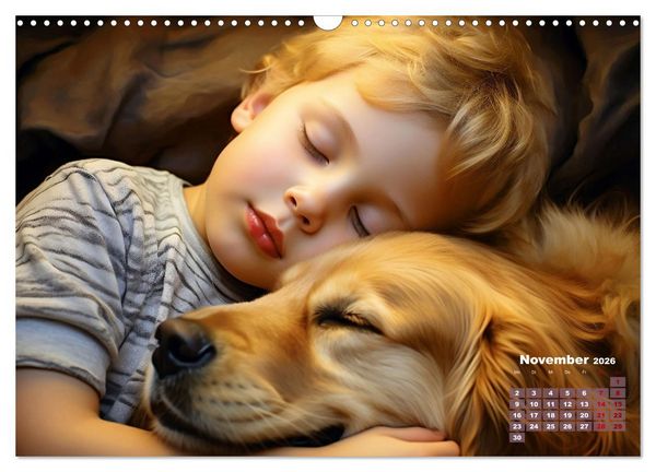Produktbild: Wenn sie schlafen... (Wandkalender 2026 DIN A3 quer), CALVENDO Monatskalender