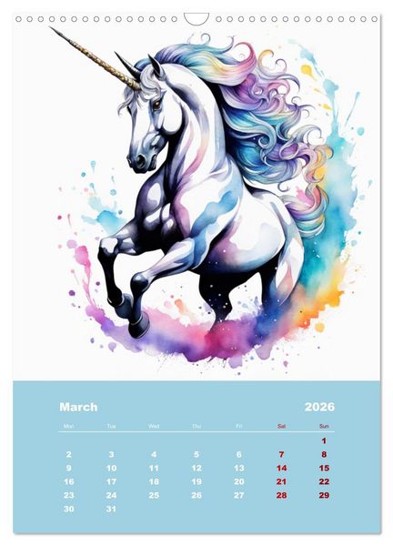 Produktbild: An enchanted world (Wall Calendar 2026 DIN A3 portrait), CALVENDO 12 Month Wall Calendar