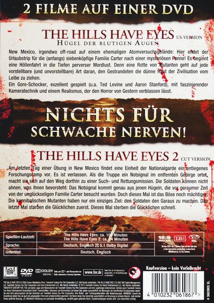 Produktbild: The Hills Have Eyes 1+2