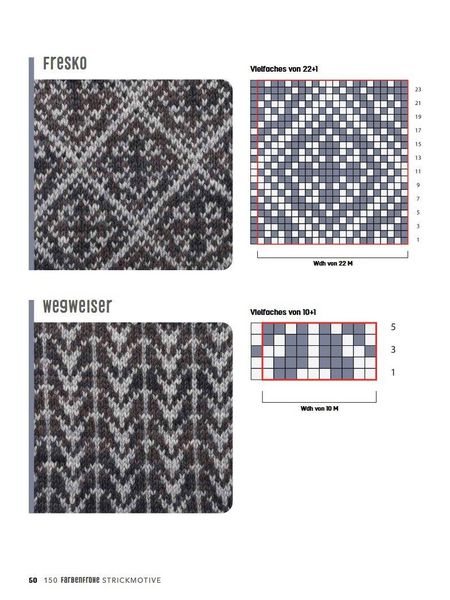Produktbild: 150 farbenfrohe Strickmotive