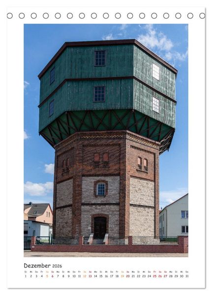 Produktbild: Wassert&uuml;rme (Tischkalender 2026 DIN A5 hoch), CALVENDO Monatskalender