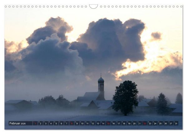 Produktbild: Ein Jahr im Allg&auml;u (Wandkalender 2026 DIN A3 quer), CALVENDO Monatskalender