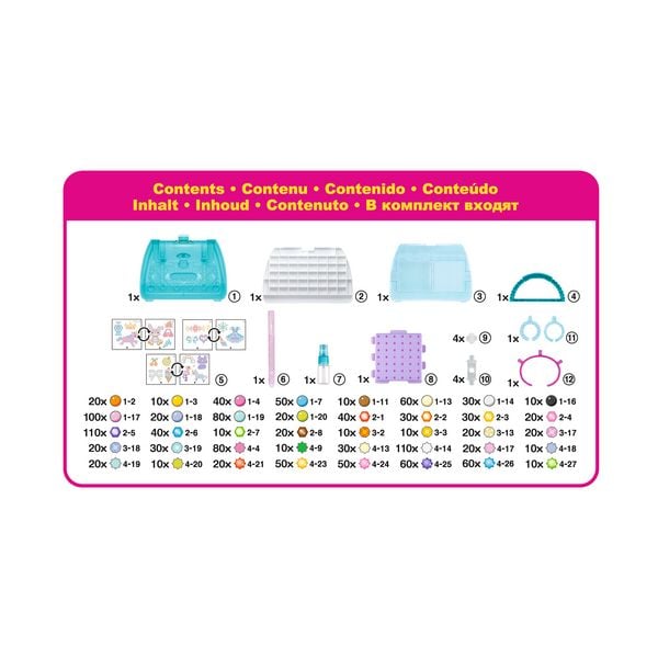 Produktbild: Aquabeads 31914 - Deluxe Bastelset in Handtasche, Bastelset