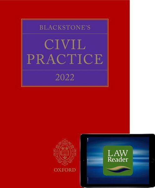 Produktbild: Blackstone's Civil Practice 2022 Digital Set