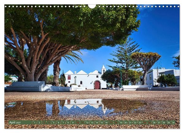 Produktbild: Idyllische Vulkaninsel Lanzarote (Wandkalender 2027 DIN A3 quer), CALVENDO Monatskalender