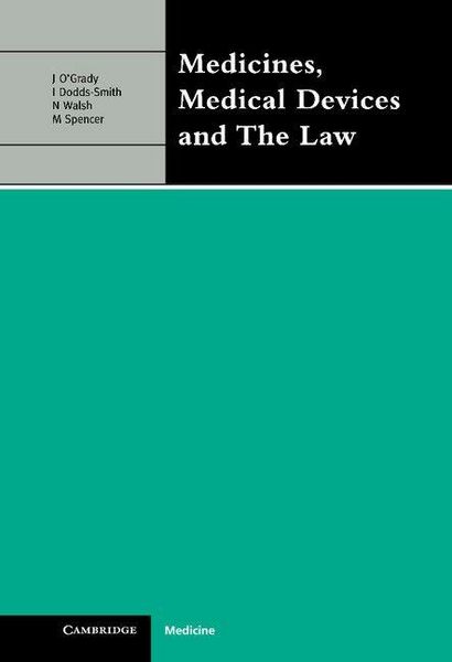 Produktbild: Medicines, Medical Devices and the Law