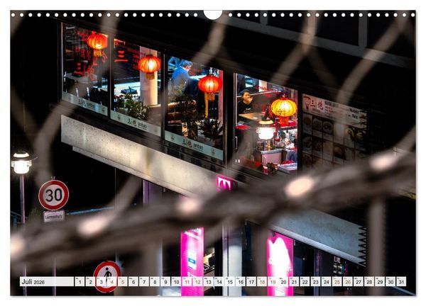 Produktbild: Nachts in T&uuml;bingen (Wandkalender 2026 DIN A3 quer), CALVENDO Monatskalender