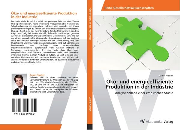 Öko- und energieeffiziente Produktion in der Industrie, Taschenbuch von Daniel Niederl, AV Akademikerverlag, 9783639397062