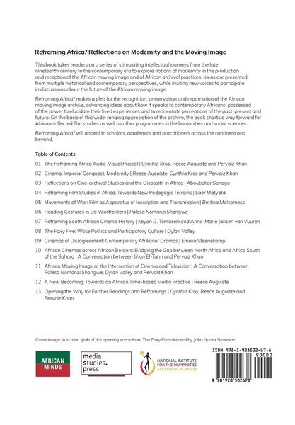 Produktbild: Reframing Africa? Reflections on Modernity and the Moving Image