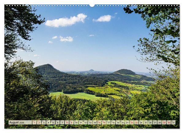 Produktbild: Wandern auf der &ouml;stlichen Schw&auml;bischen Alb (hochwertiger Premium Wandkalender 2026 DIN A2 quer), Kunstdruck in Hochglanz