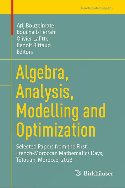 Produktbild: Algebra, Analysis, Modelling and Optimization