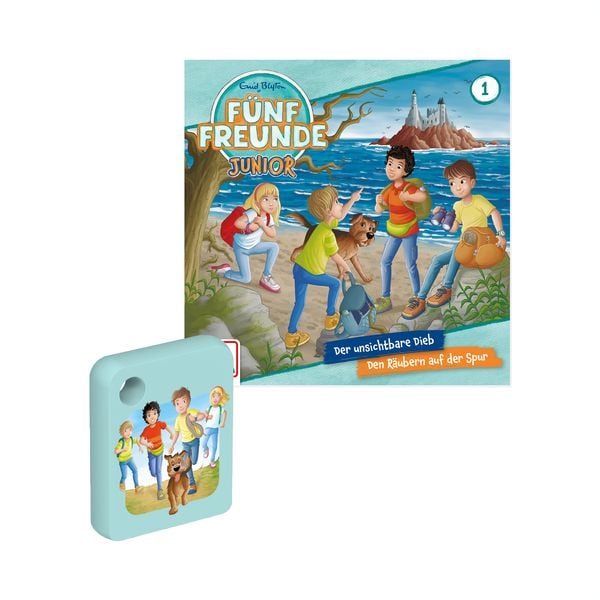 Produktbild: F&uuml;nf Freunde Junior - Der unsichtbare Dieb & Den R&auml;ubern auf der Spur,1 Galakto Token