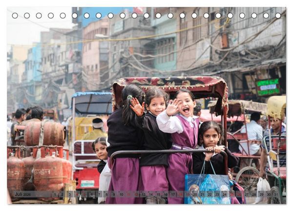Produktbild: Eine Reise durch Rajasthan (Tischkalender 2026 DIN A5 quer), CALVENDO Monatskalender