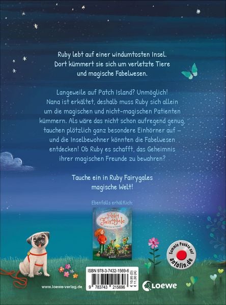 Produktbild: Ruby Fairygale und die Nacht der Einh&ouml;rner (Erstlese-Reihe, Band 4)