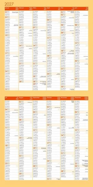 Produktbild: No Drama, Lama Kalender 2027 - 30x30 - Art12