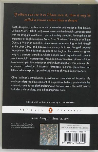 Produktbild: News from Nowhere and Other Writings