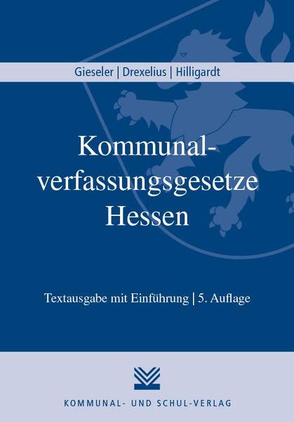 Produktbild: Kommunalverfassungsgesetze Hessen