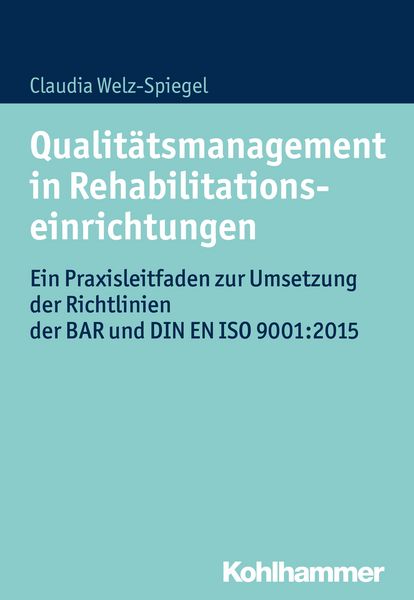 Produktbild: Qualit&auml;tsmanagement in Rehabilitationseinrichtungen