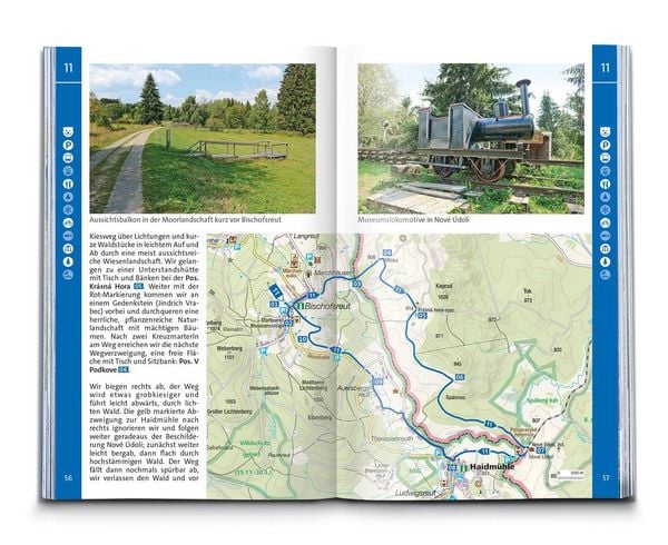 Produktbild: KOMPASS Wanderf&uuml;hrer Bayerischer Wald, Cham, Bodenmais, Zwiesel, Freyung, Passau, 60 Touren