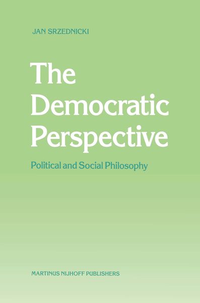Produktbild: The Democratic Perspective