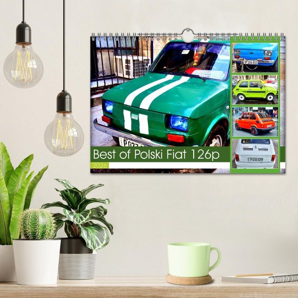 Produktbild: Best of Polski Fiat 126p (Wandkalender 2026 DIN A4 quer), CALVENDO Monatskalender