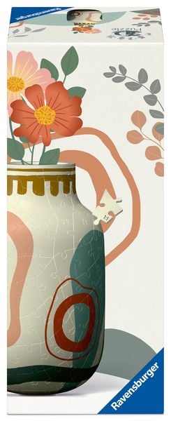 Produktbild: 3D Puzzle Vase Organic Beige