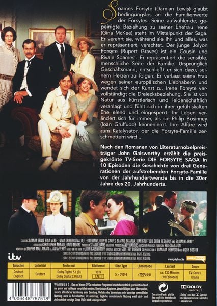 Produktbild: Die Forsyte Saga - Die komplette Serie [5 DVDs]