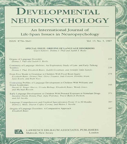 Produktbild: Origins of Language Disorders