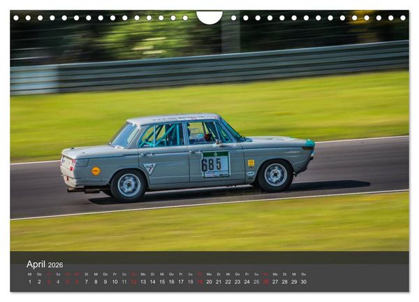 Produktbild: Youngtimer Racing Cars (Wandkalender 2026 DIN A4 quer), CALVENDO Monatskalender