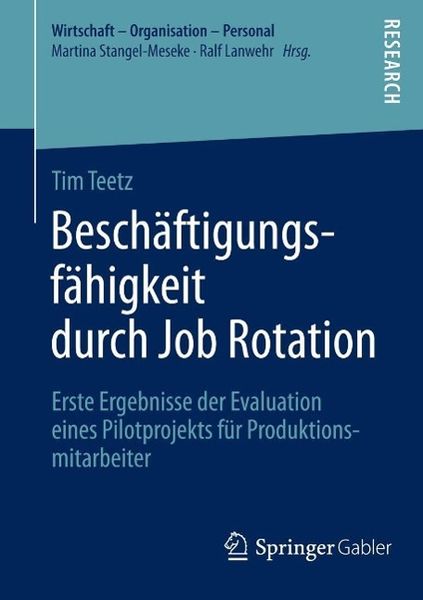 Produktbild: Besch&auml;ftigungsf&auml;higkeit durch Job Rotation